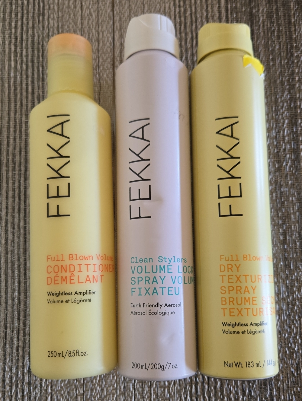 FEKKAI Full Bloom Volume Bundle + FEKKAI Clean Stylers Volume Lock Spray NEW